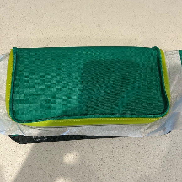 Trader Joe's Green and Black Tote Bag - Picture 3 of 4